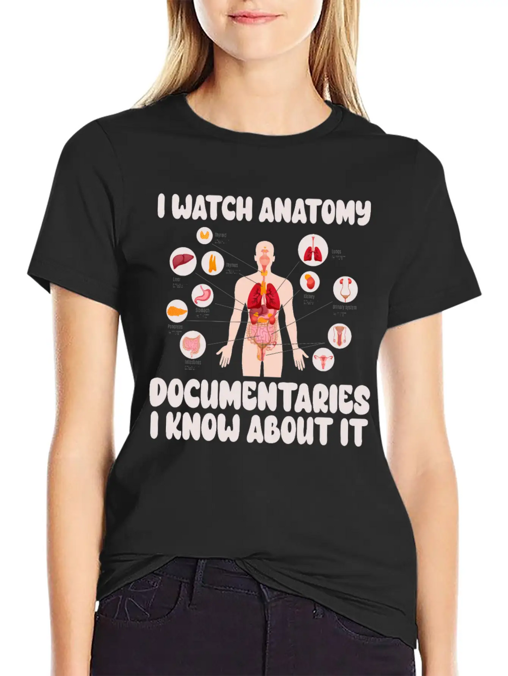 Anatomy Documentaries Medical Stylish Everyday T-Shirt – Unisex Basic Cotton Tee