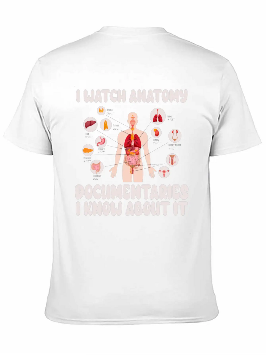 Anatomy Documentaries Medical Stylish Everyday T-Shirt – Unisex Basic Cotton Tee