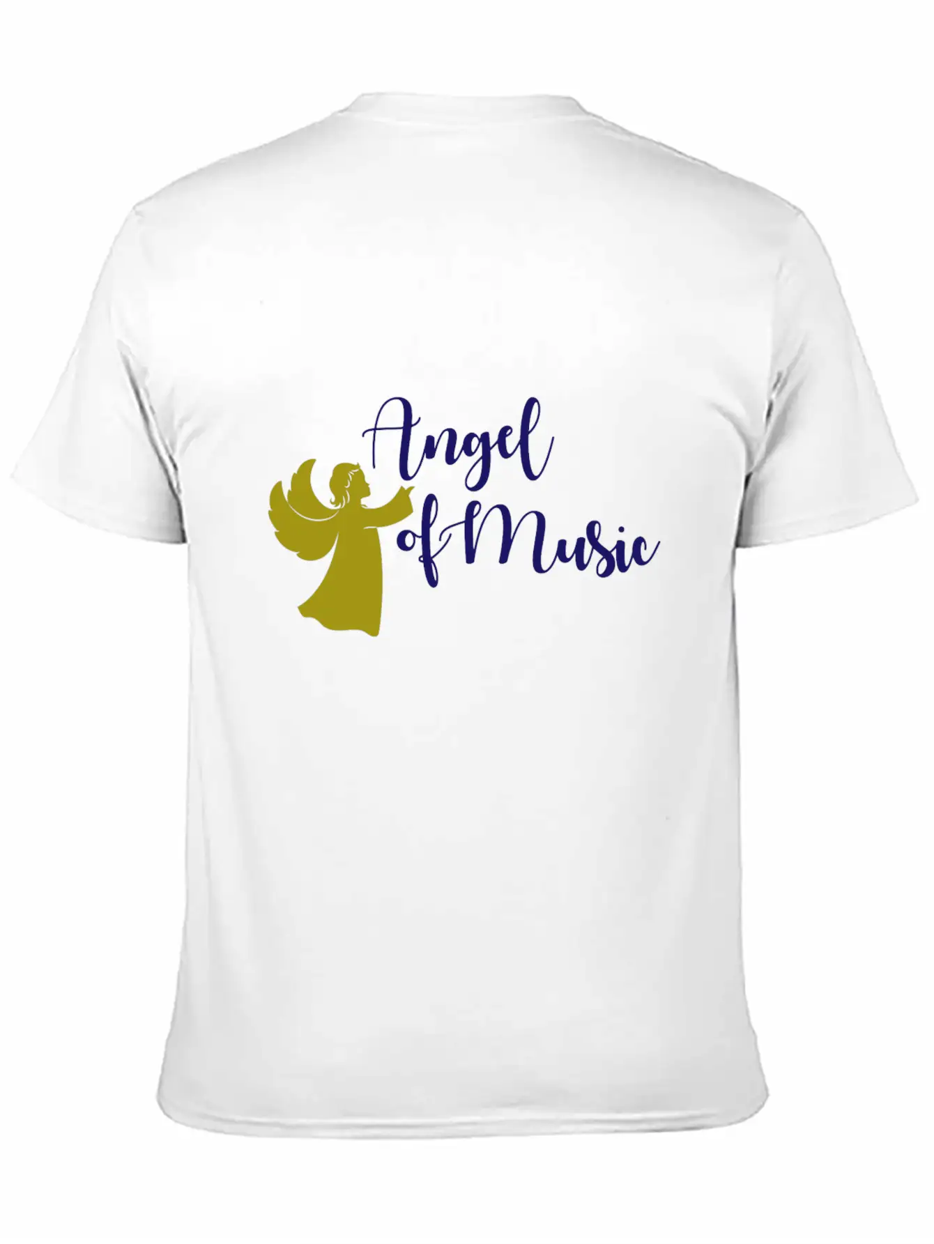 Angel Of Music Music Musician Classic Fit Graphic Tee For Daily Comfort – Unisex Cotton Shirt