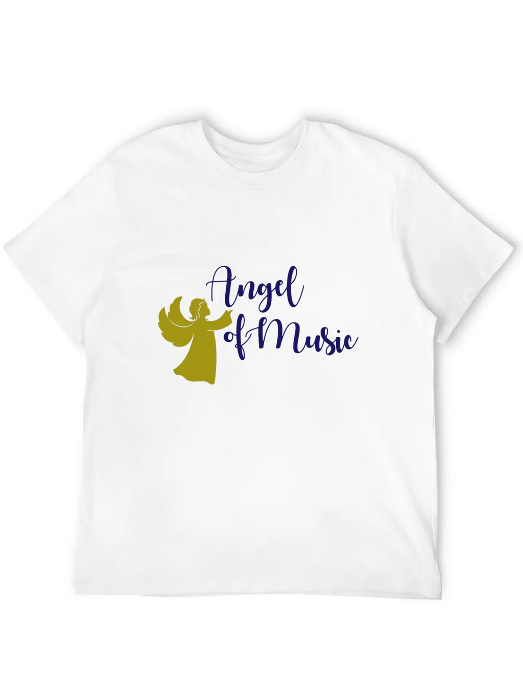 Angel Of Music Music Musician Classic Fit Graphic Tee For Daily Comfort – Unisex Cotton Shirt