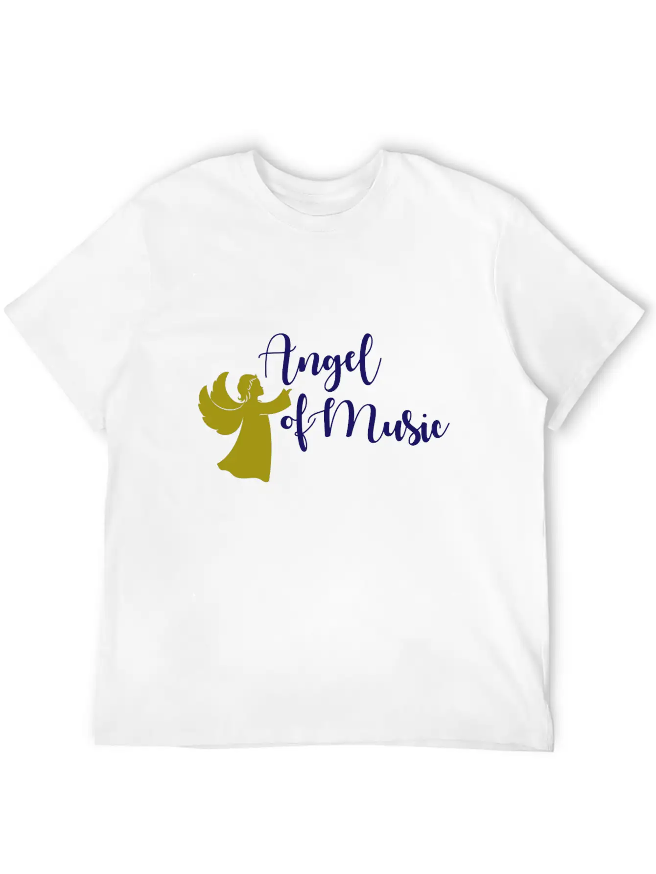 Angel Of Music Music Musician Classic Fit Graphic Tee For Daily Comfort – Unisex Cotton Shirt