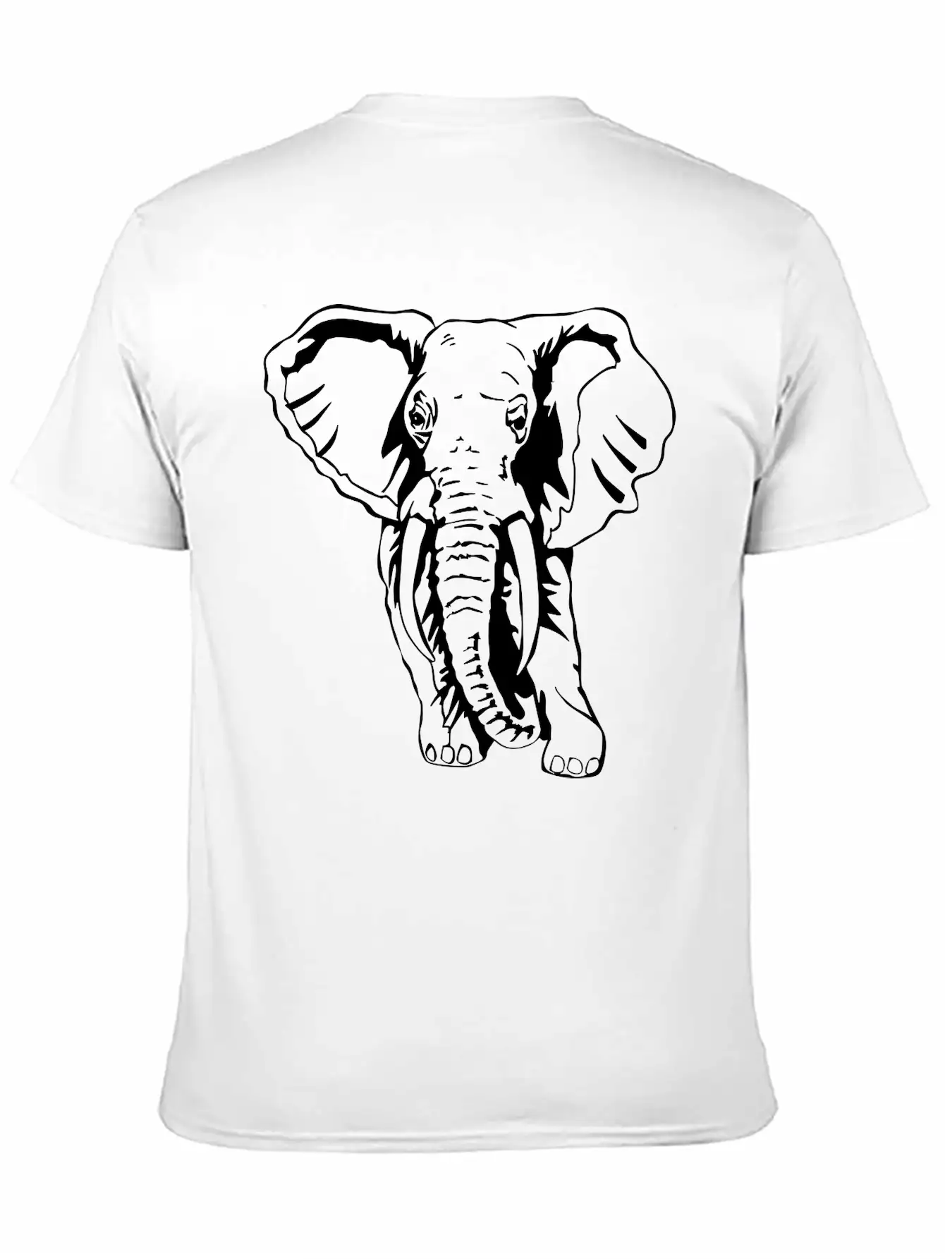 Animals Safari Elephant Bundle. Unisex Casual T-Shirt – Clean Design For Daily Comfort
