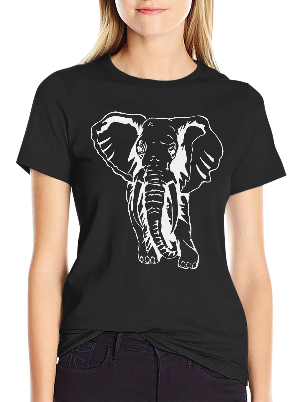 Animals Safari Elephant Bundle. Unisex Casual T-Shirt – Clean Design For Daily Comfort