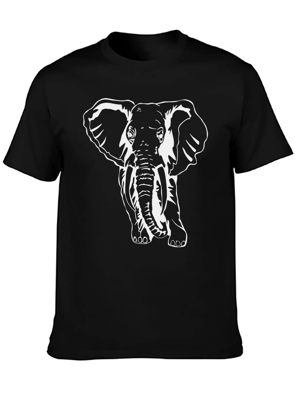 Animals Safari Elephant Bundle. Unisex Casual T-Shirt – Clean Design For Daily Comfort