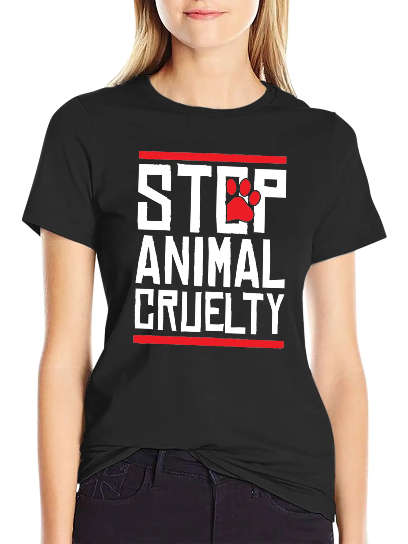 Animals Stop Brutality Cool Gift Unisex Casual T-Shirt – Clean Design For Daily Comfort