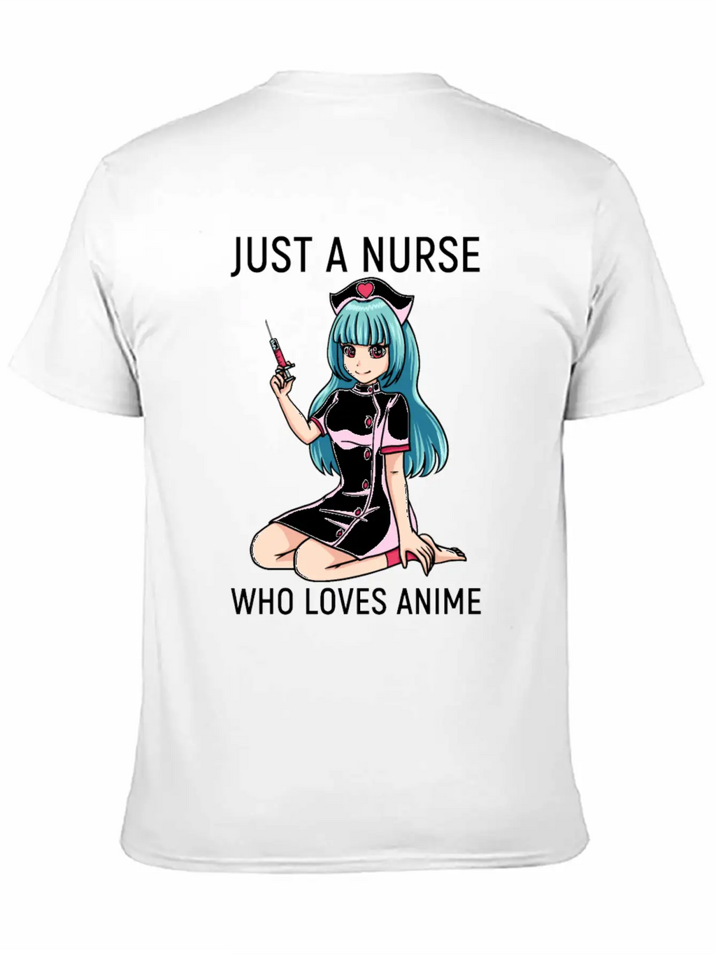 Anime Manga Kawaii Nurse Nursing Clinic Breathable Soft Cotton T-Shirt – Timeless Casual Look