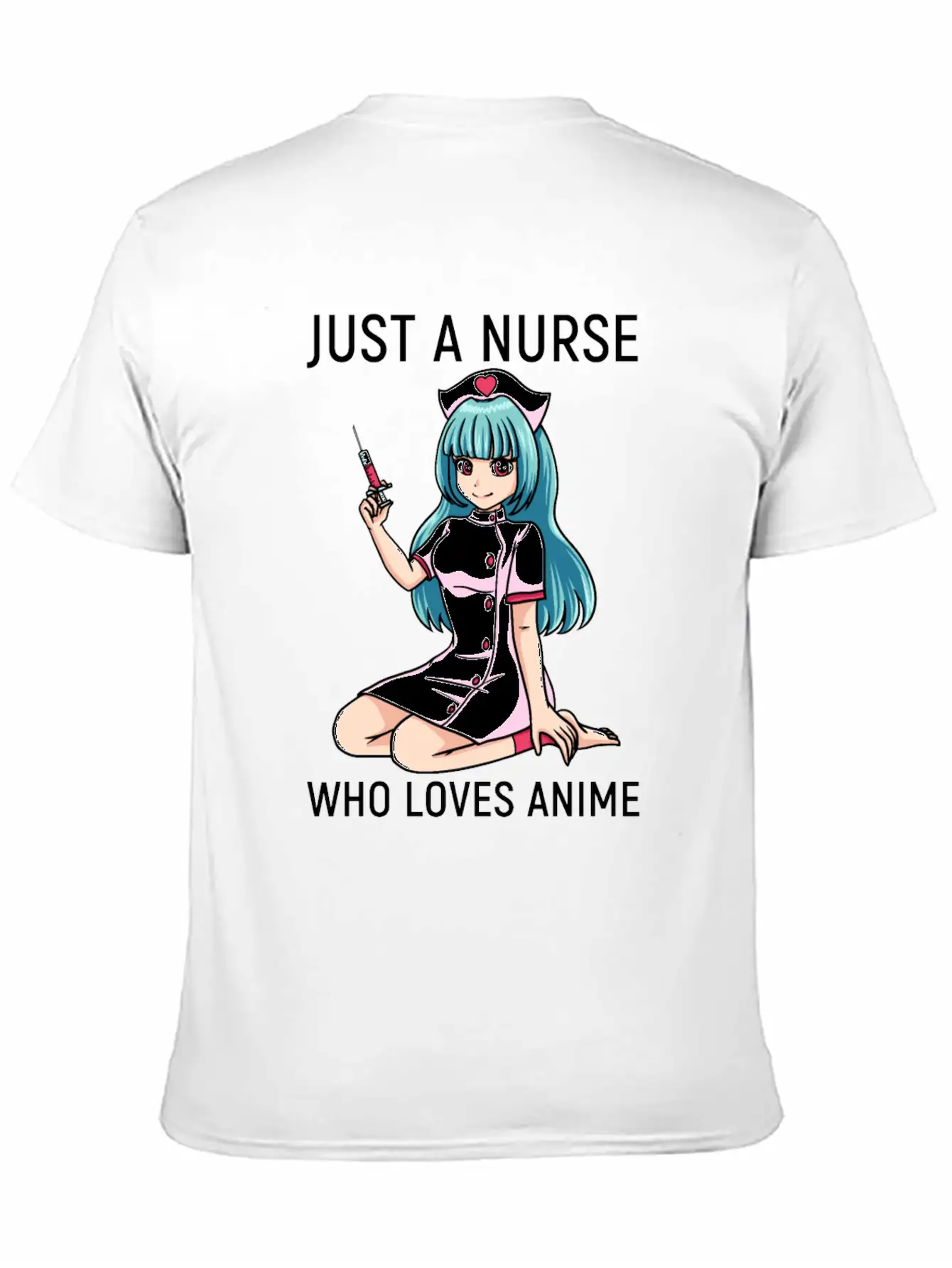 Anime Manga Kawaii Nurse Nursing Clinic Breathable Soft Cotton T-Shirt – Timeless Casual Look