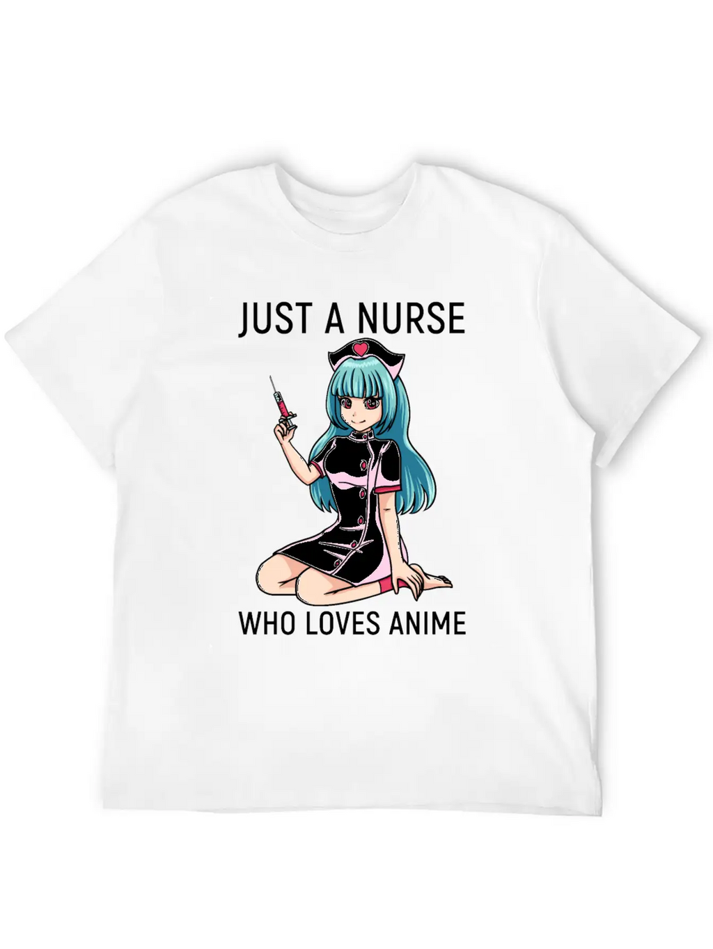 Anime Manga Kawaii Nurse Nursing Clinic Breathable Soft Cotton T-Shirt – Timeless Casual Look