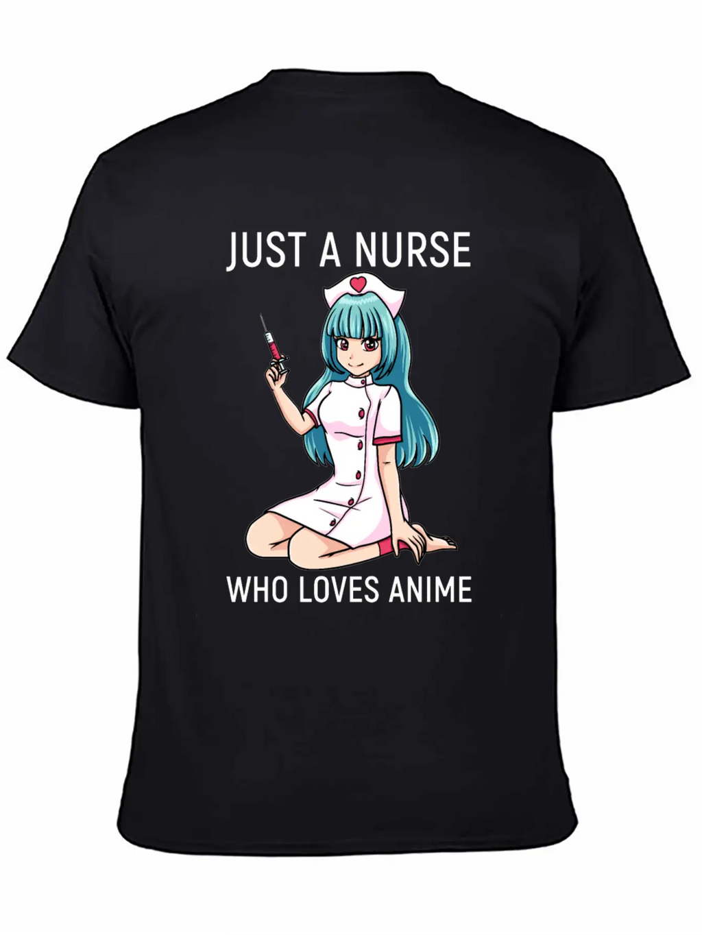 Anime Manga Kawaii Nurse Nursing Clinic Breathable Soft Cotton T-Shirt – Timeless Casual Look