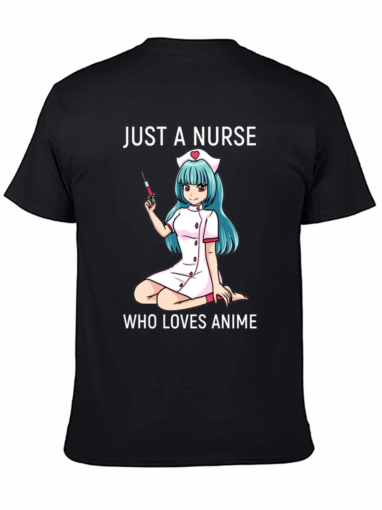 Anime Manga Kawaii Nurse Nursing Clinic Breathable Soft Cotton T-Shirt – Timeless Casual Look