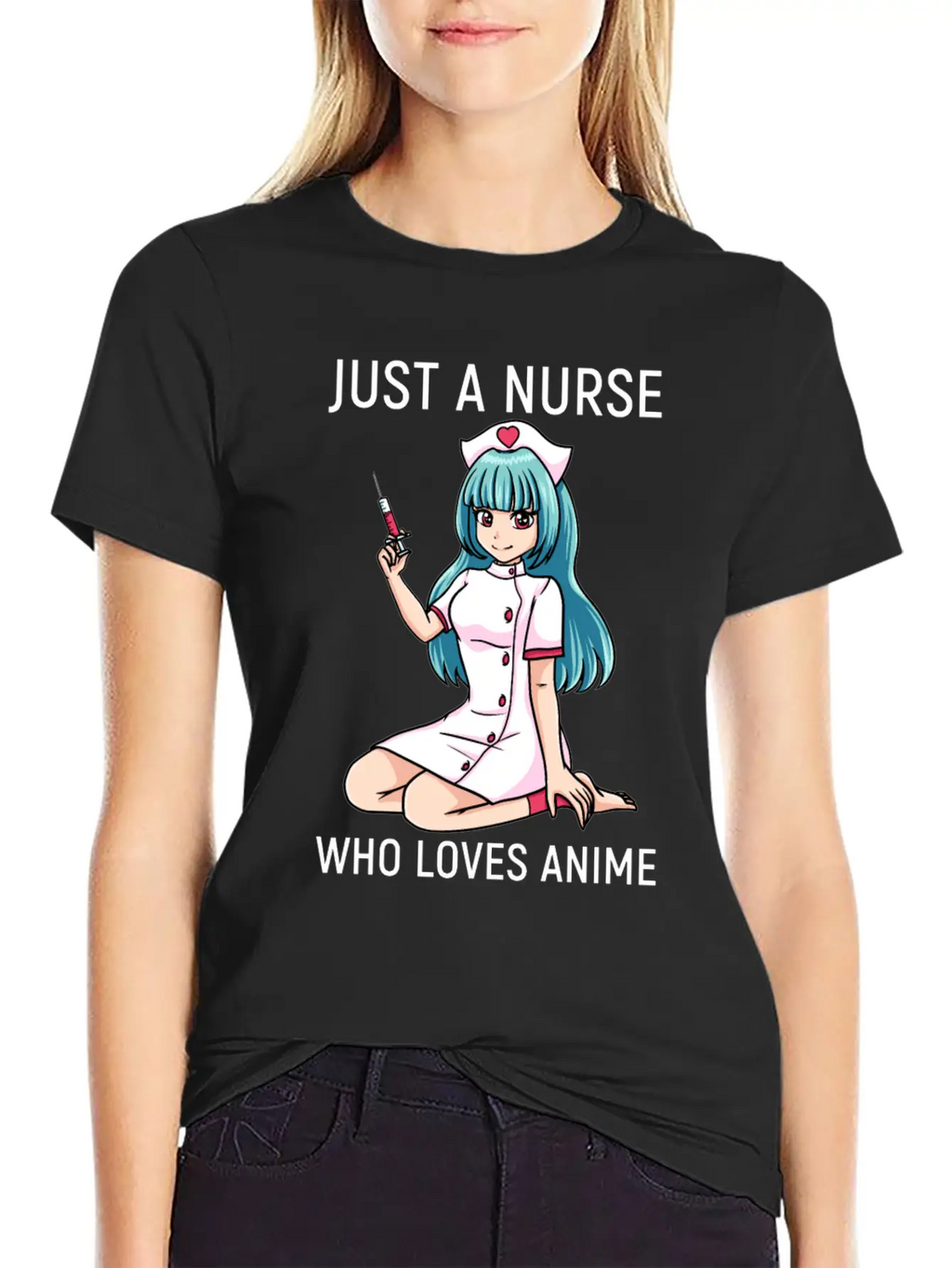 Anime Manga Kawaii Nurse Nursing Clinic Breathable Soft Cotton T-Shirt – Timeless Casual Look