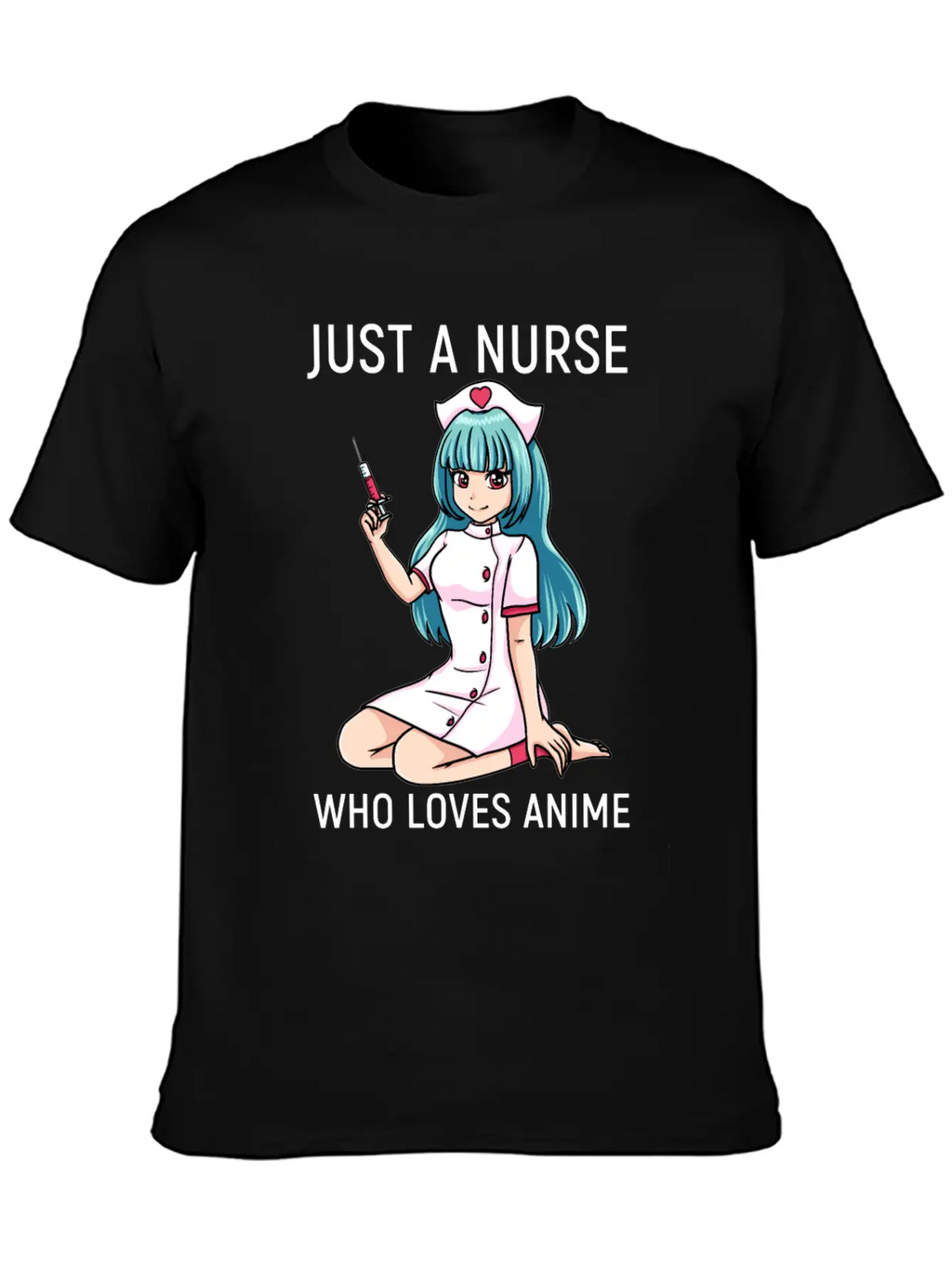 Anime Manga Kawaii Nurse Nursing Clinic Breathable Soft Cotton T-Shirt – Timeless Casual Look