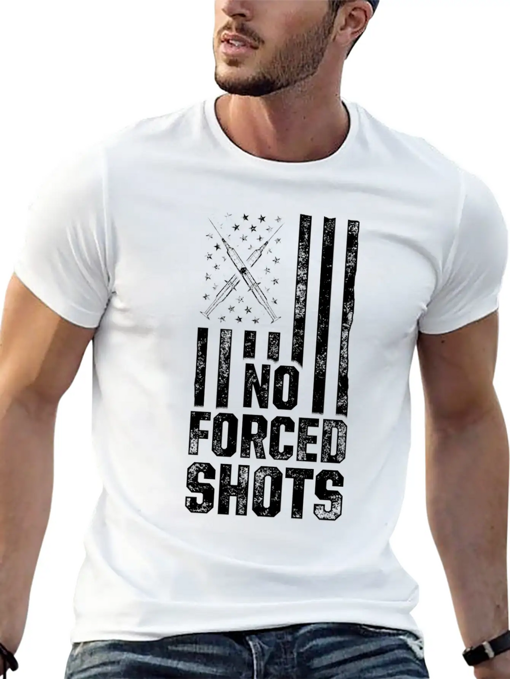 Anti Mandatory Vaccine Immunize Against Stylish Everyday T-Shirt – Unisex Basic Cotton Tee