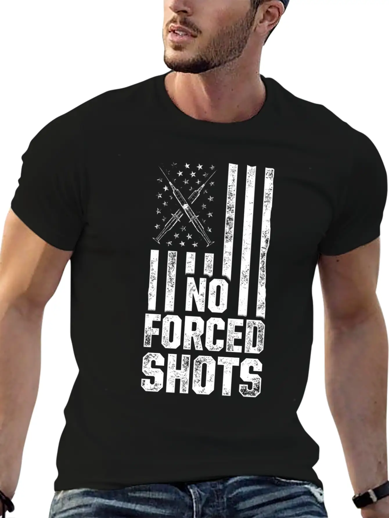 Anti Mandatory Vaccine Immunize Against Stylish Everyday T-Shirt – Unisex Basic Cotton Tee