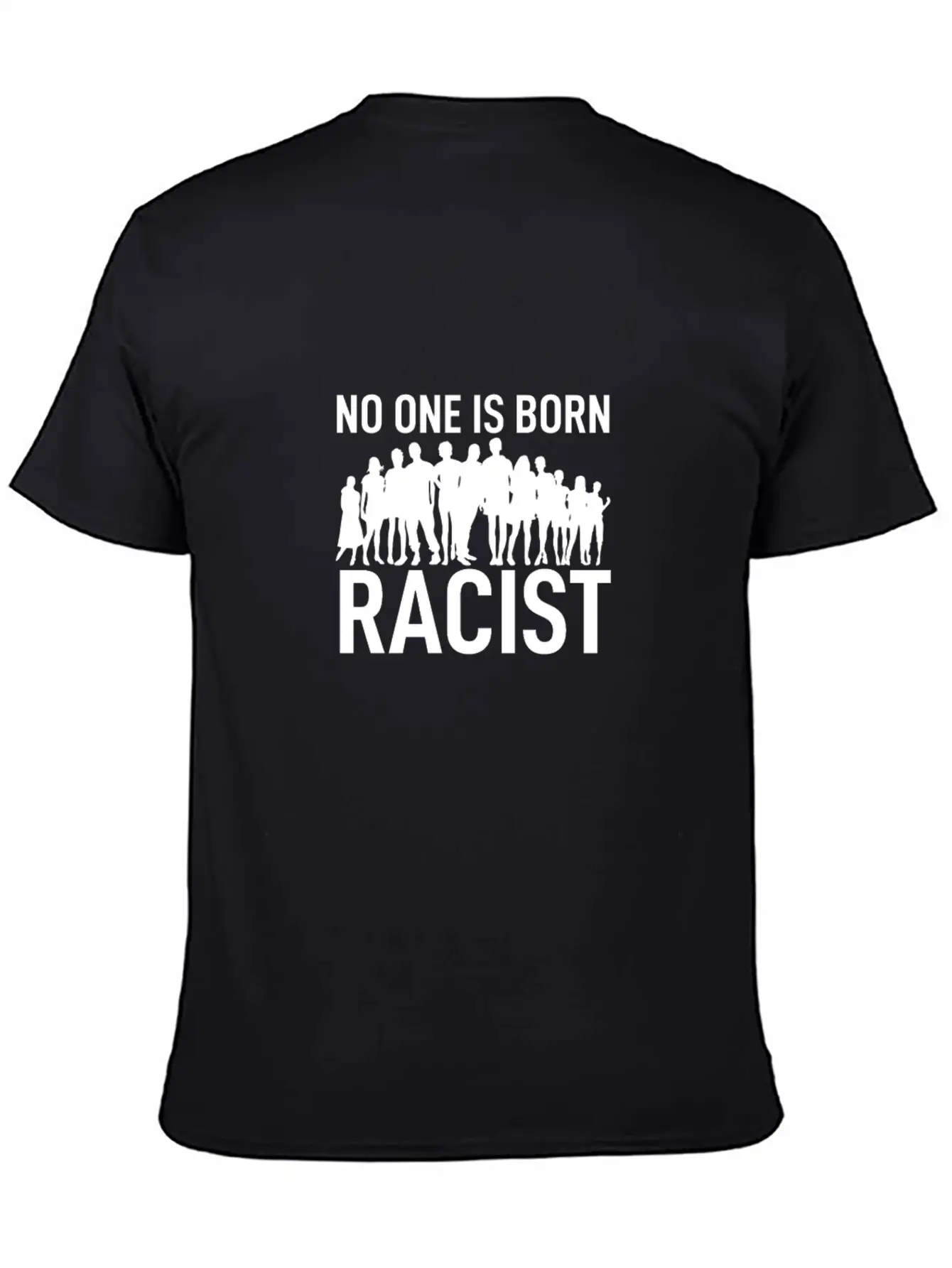 Anti Racism Breathable Soft Cotton T-Shirt – Timeless Casual Look