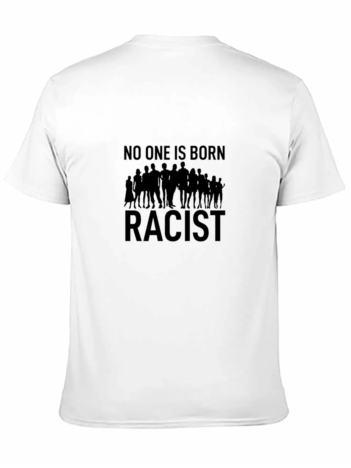 Anti Racism Breathable Soft Cotton T-Shirt – Timeless Casual Look