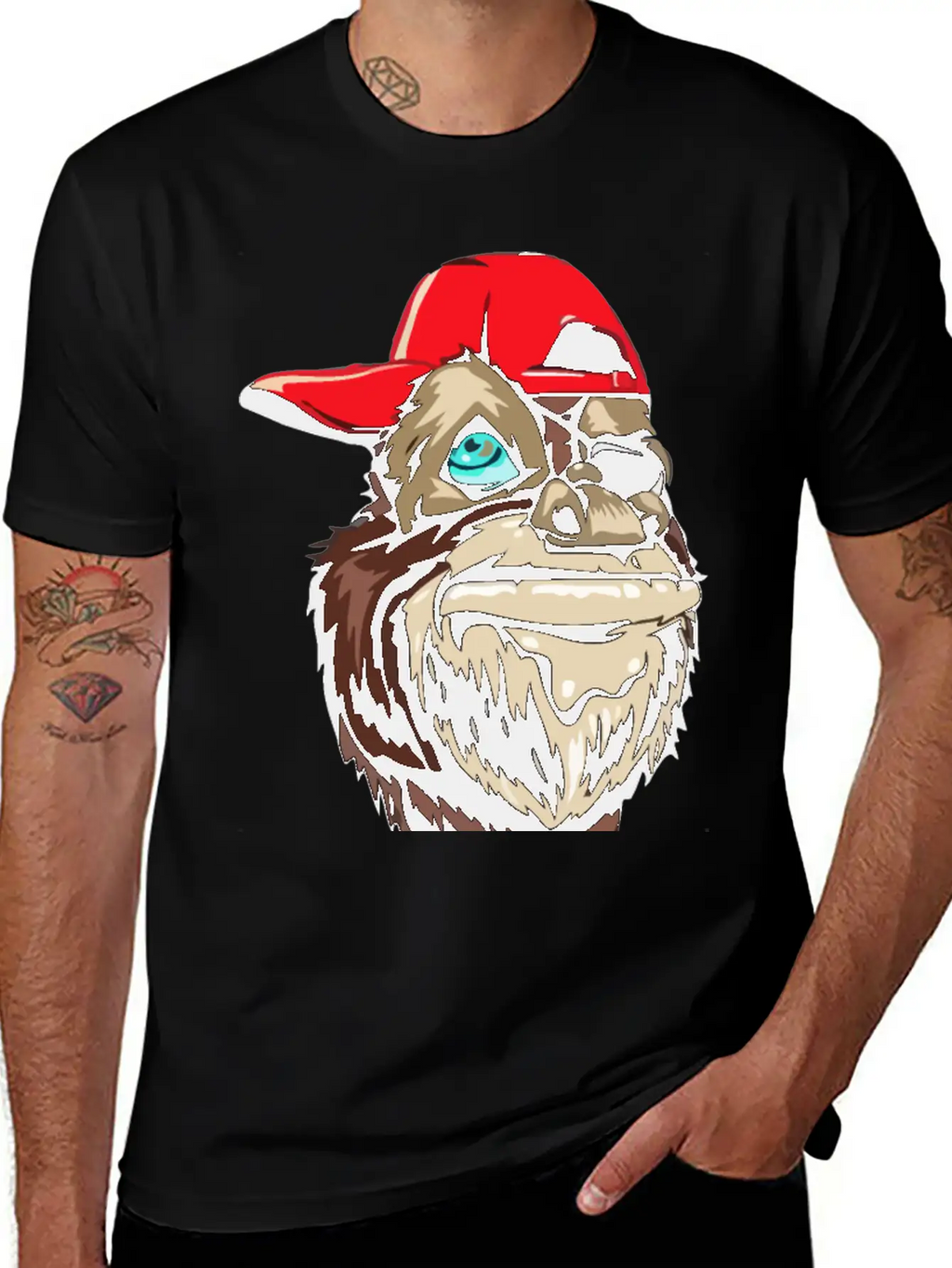 Ape Gangster Stylish Everyday T-Shirt – Unisex Basic Cotton Tee