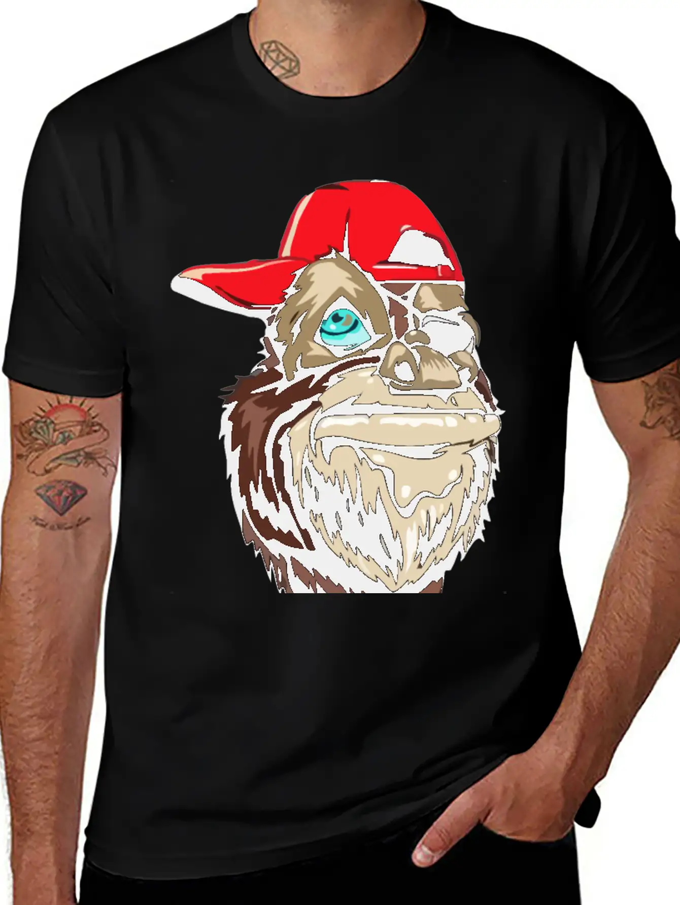 Ape Gangster Stylish Everyday T-Shirt – Unisex Basic Cotton Tee