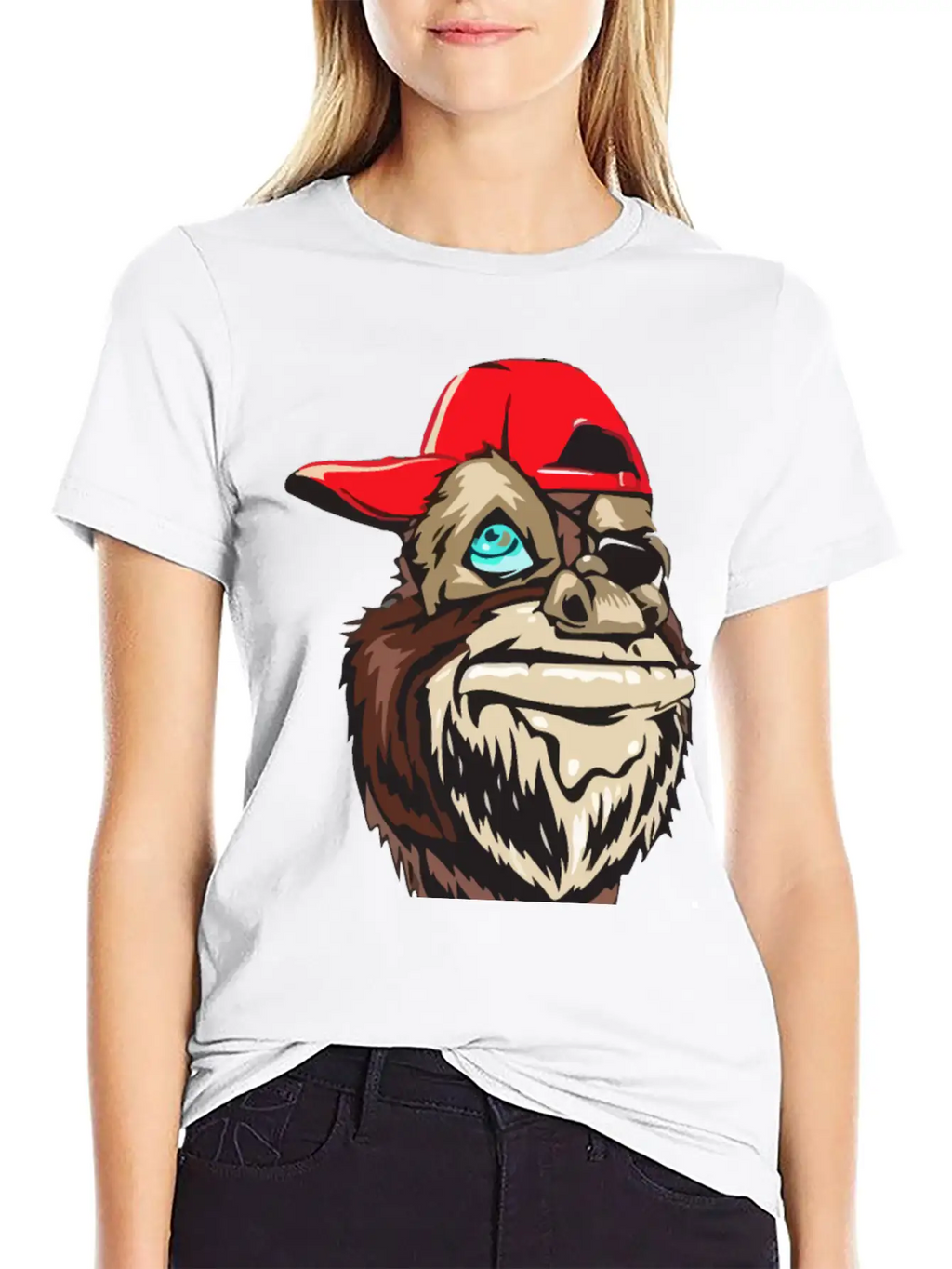 Ape Gangster Stylish Everyday T-Shirt – Unisex Basic Cotton Tee