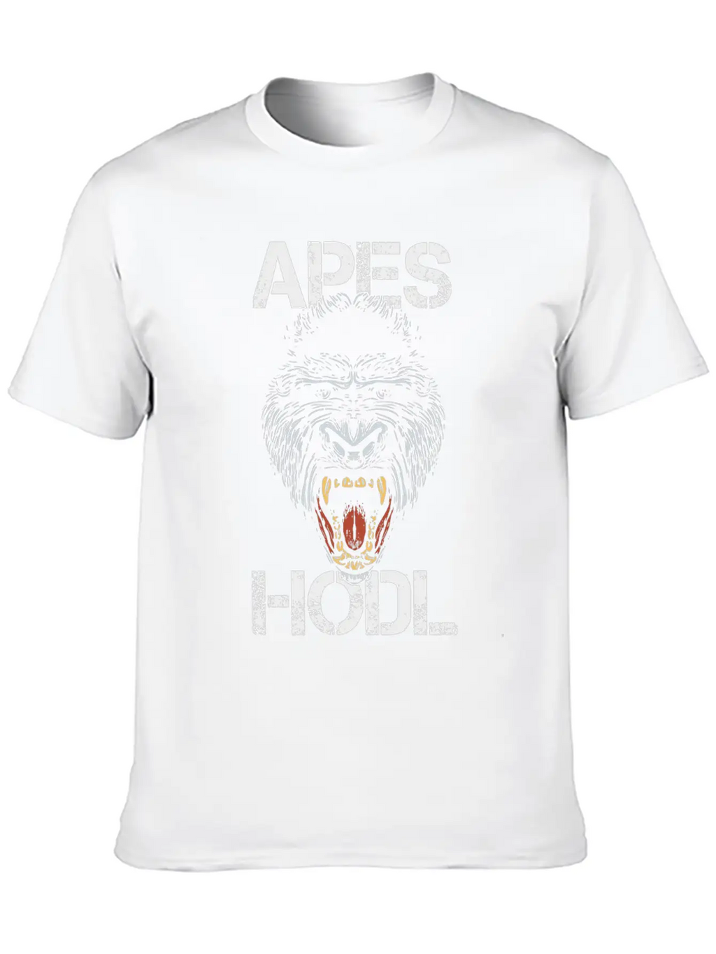 Apes Hodl Investing Stock Markets Investor Buy And Breathable Soft Cotton T-Shirt – Timeless Casual Look