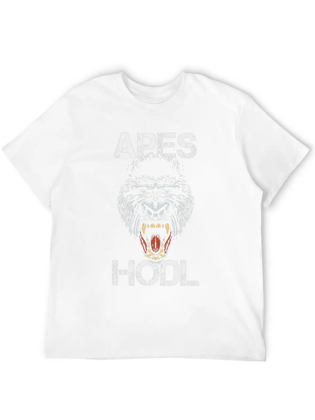 Apes Hodl Investing Stock Markets Investor Buy And Breathable Soft Cotton T-Shirt – Timeless Casual Look