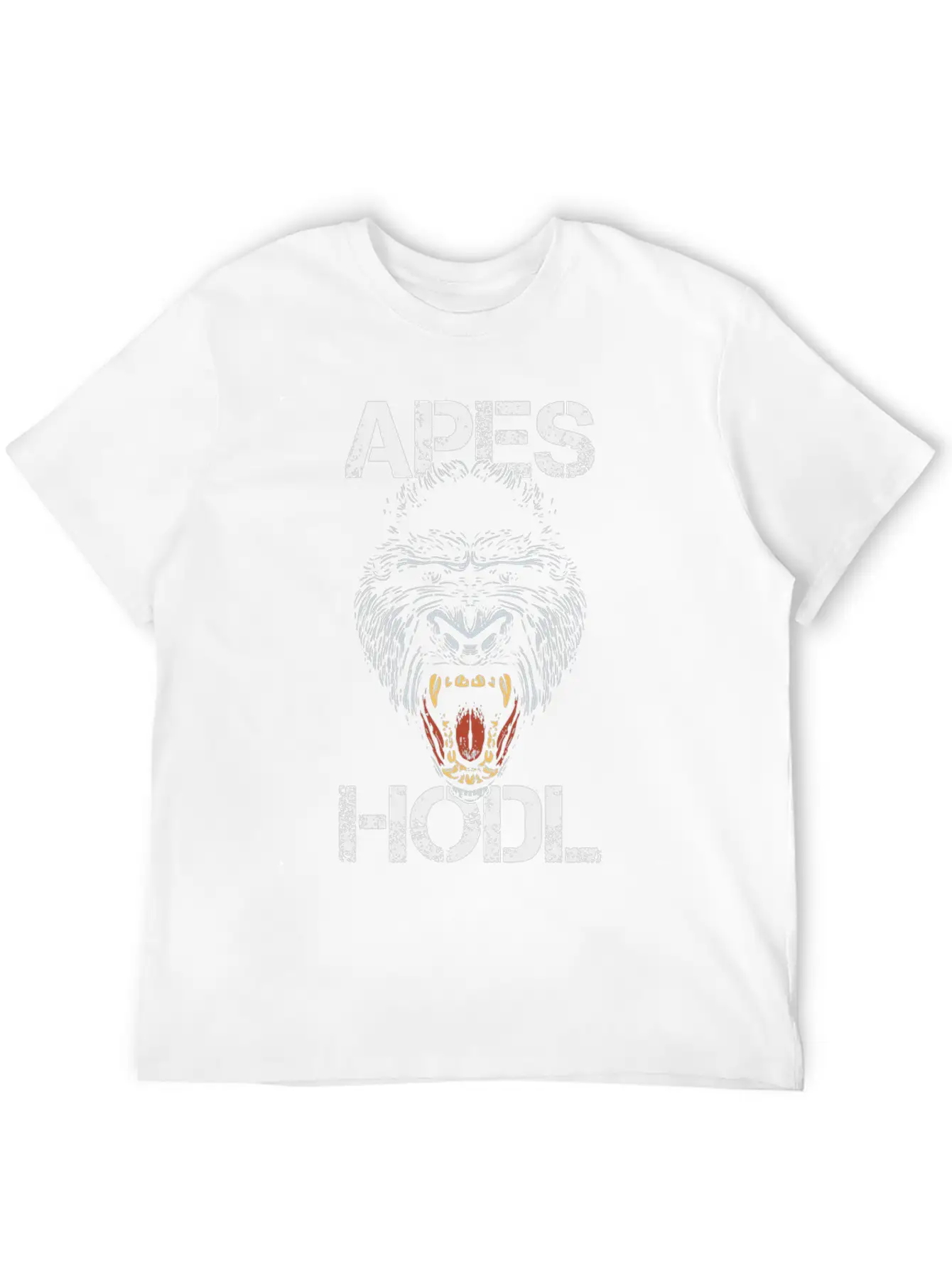 Apes Hodl Investing Stock Markets Investor Buy And Breathable Soft Cotton T-Shirt – Timeless Casual Look