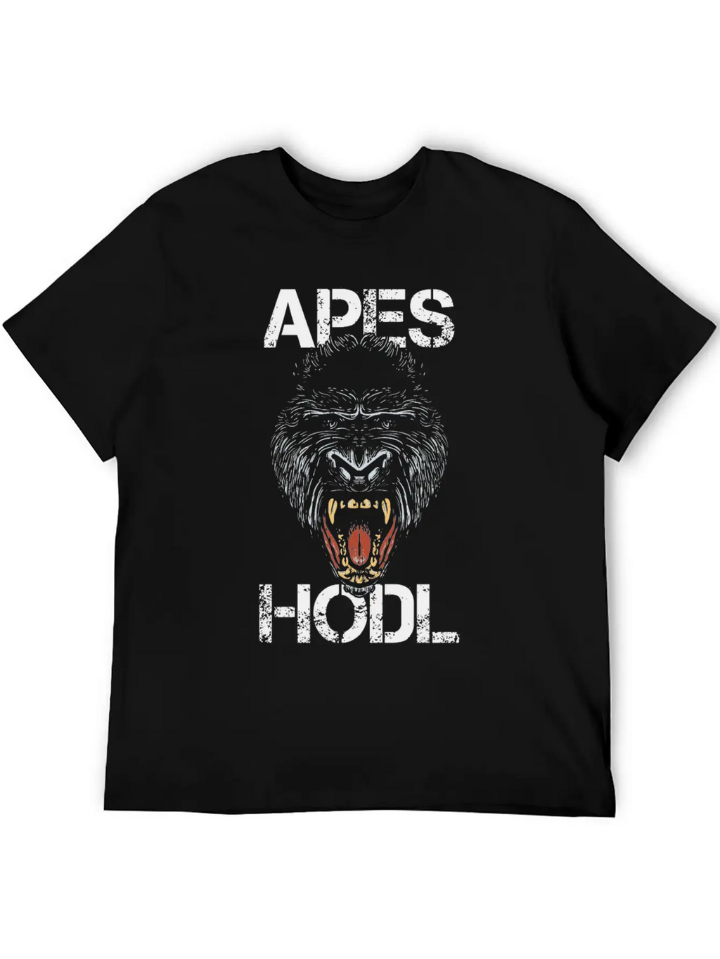 Apes Hodl Investing Stock Markets Investor Buy And Breathable Soft Cotton T-Shirt – Timeless Casual Look