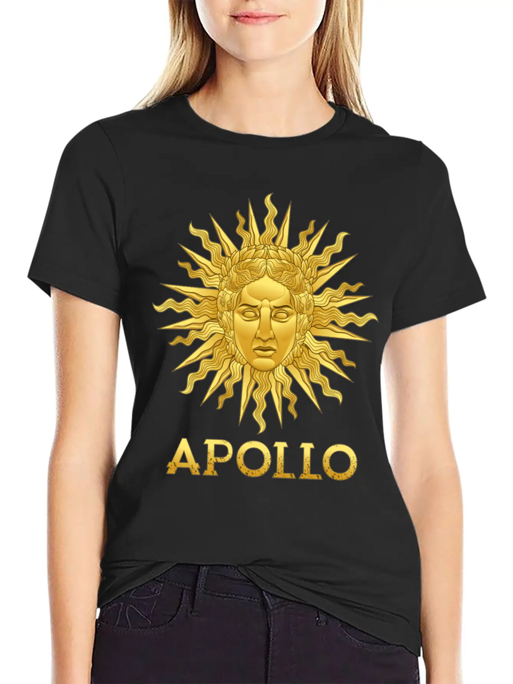 APOLLO Streetwear Essential Cotton Tee For Daily Outfits – Unisex Style