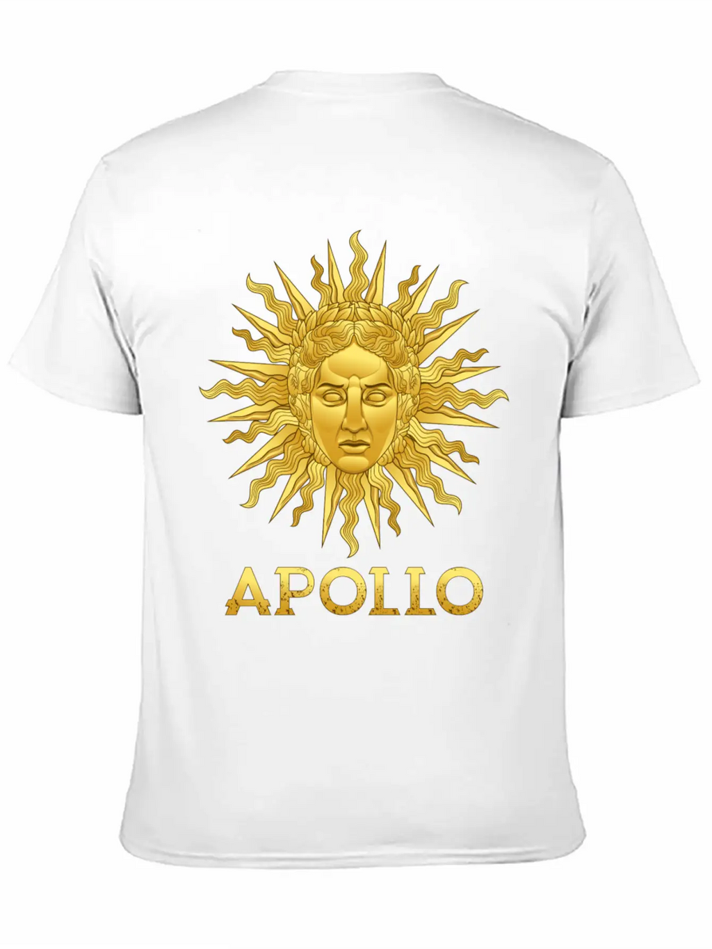 APOLLO Streetwear Essential Cotton Tee For Daily Outfits – Unisex Style