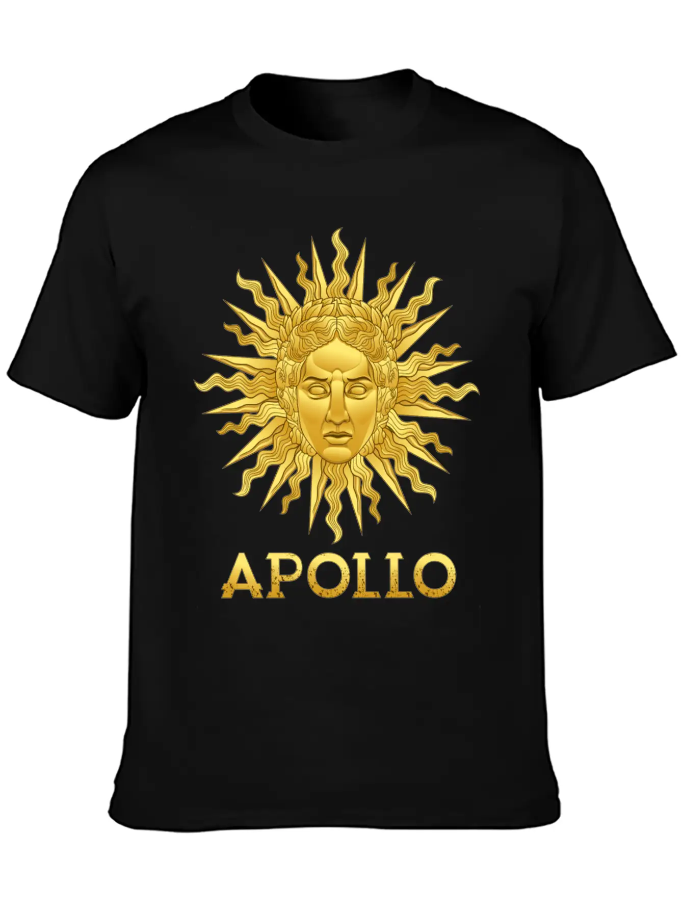 APOLLO Streetwear Essential Cotton Tee For Daily Outfits – Unisex Style