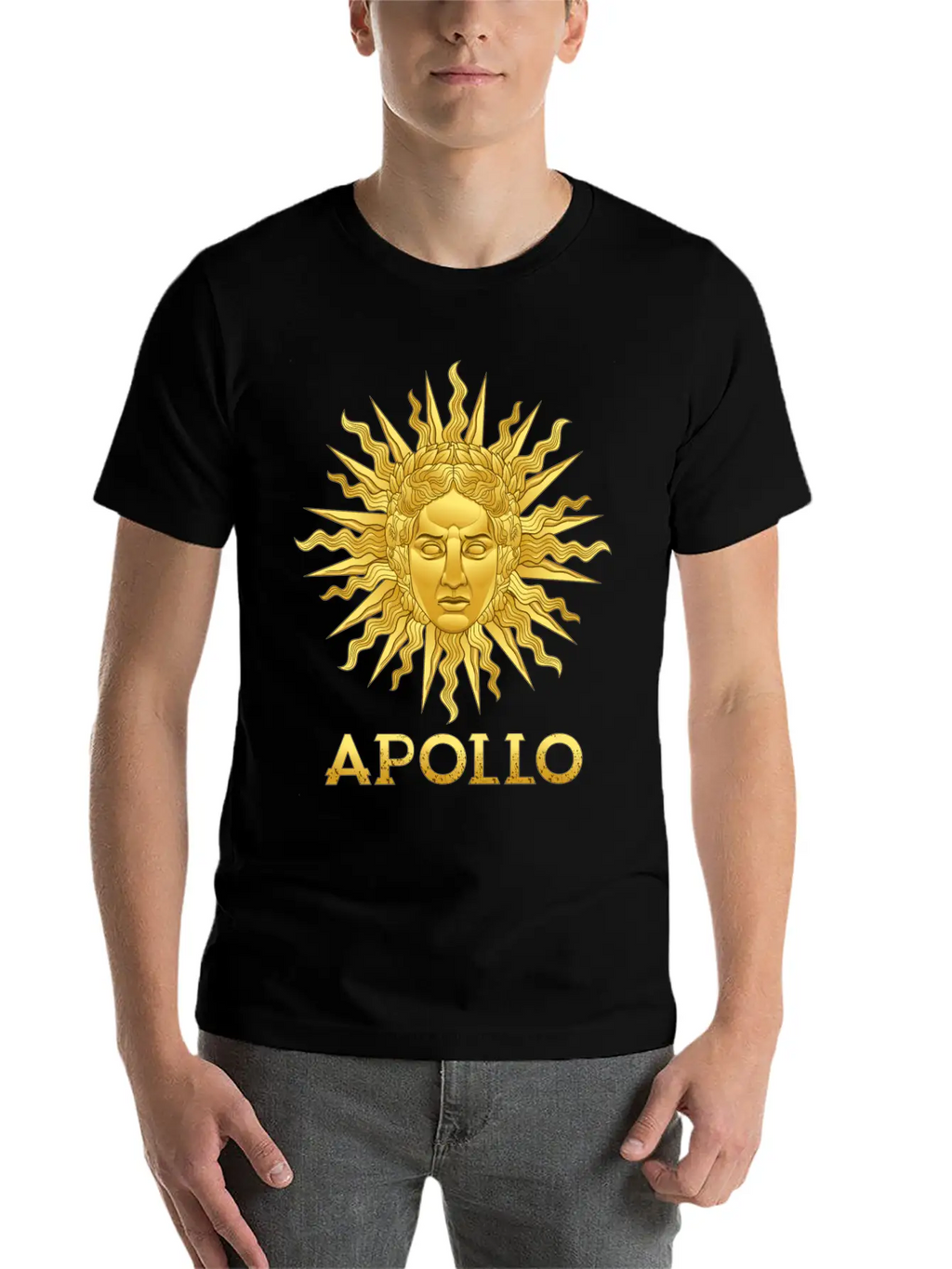 APOLLO Streetwear Essential Cotton Tee For Daily Outfits – Unisex Style