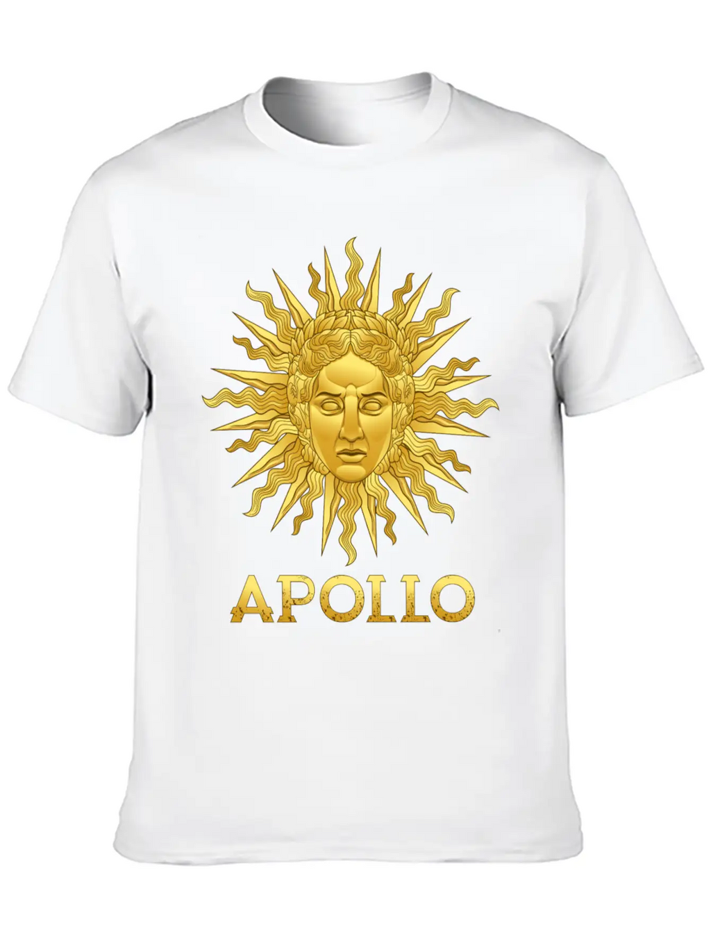 APOLLO Streetwear Essential Cotton Tee For Daily Outfits – Unisex Style