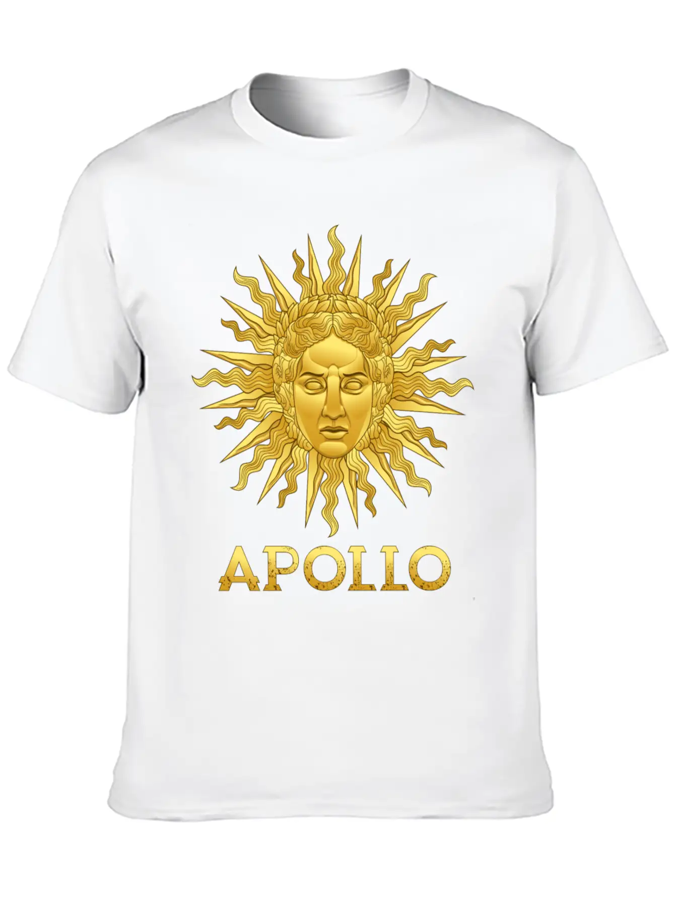APOLLO Streetwear Essential Cotton Tee For Daily Outfits – Unisex Style