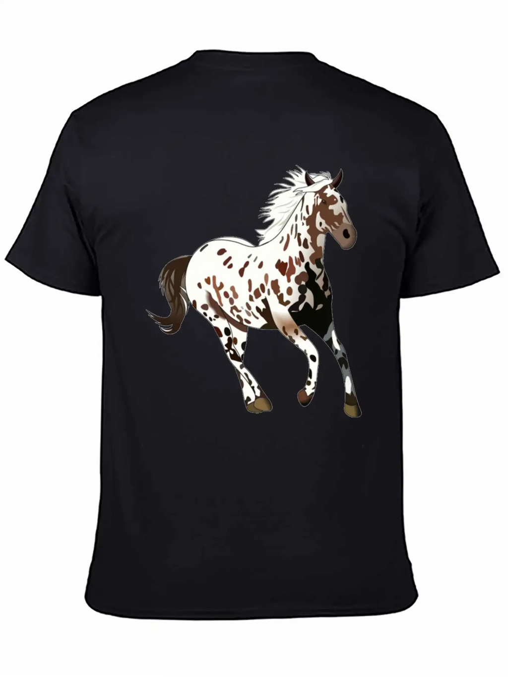 Appaloosa Horse - Horse Lover Gift, Horse Painting Breathable Soft Cotton T-Shirt – Timeless Casual Look
