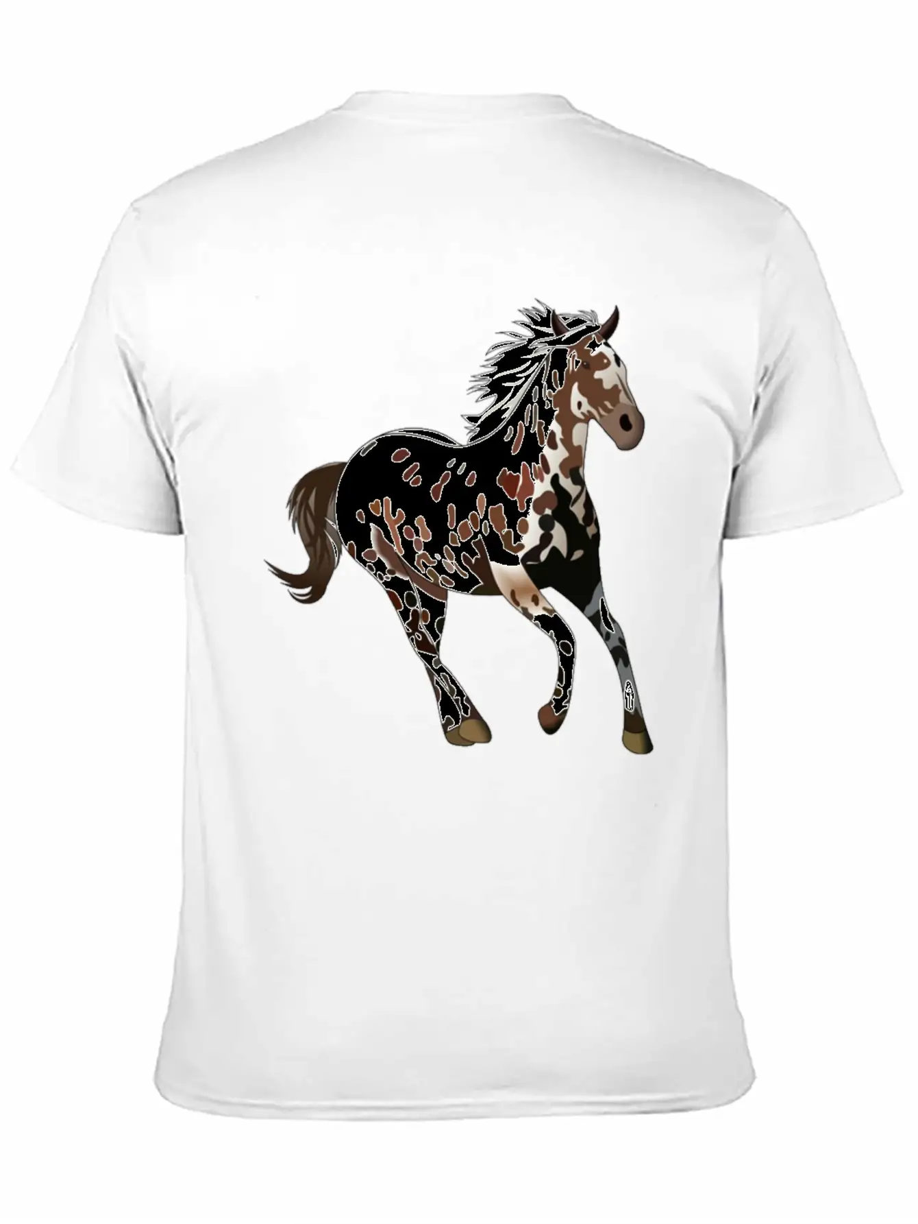 Appaloosa Horse - Horse Lover Gift, Horse Painting Breathable Soft Cotton T-Shirt – Timeless Casual Look