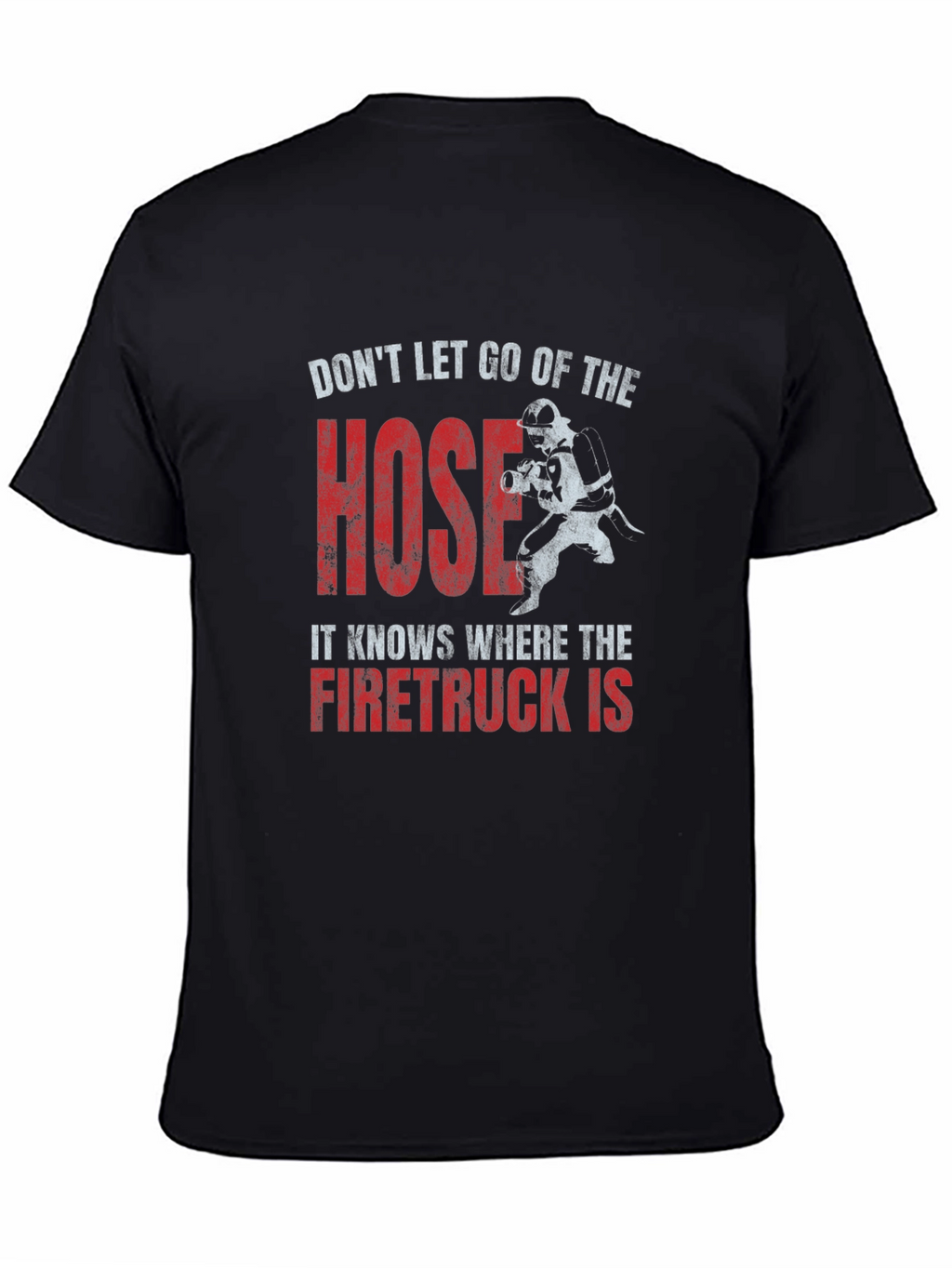 Firefighter Hose Graphic T-Shirt