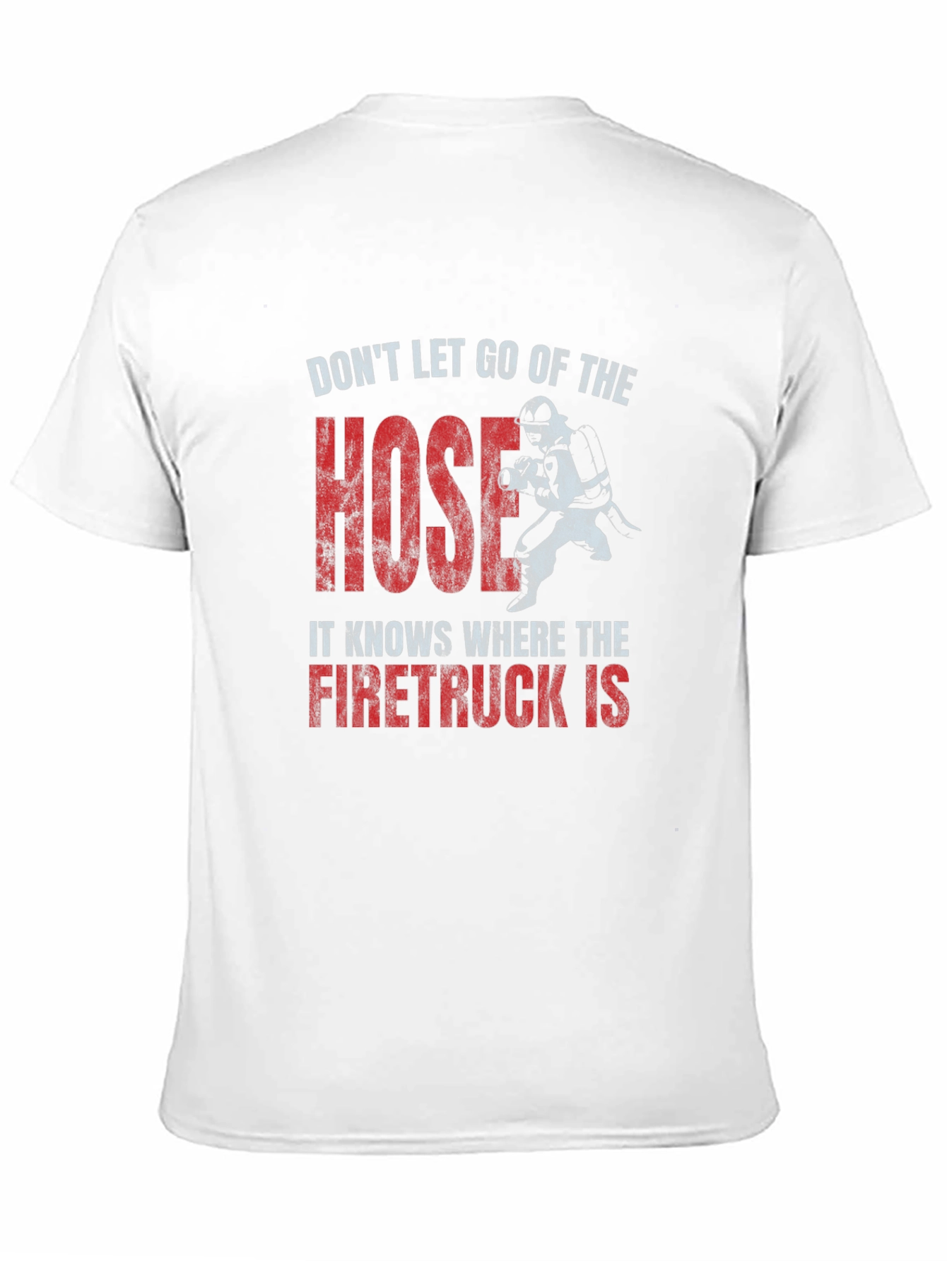 Firefighter Hose Graphic T-Shirt