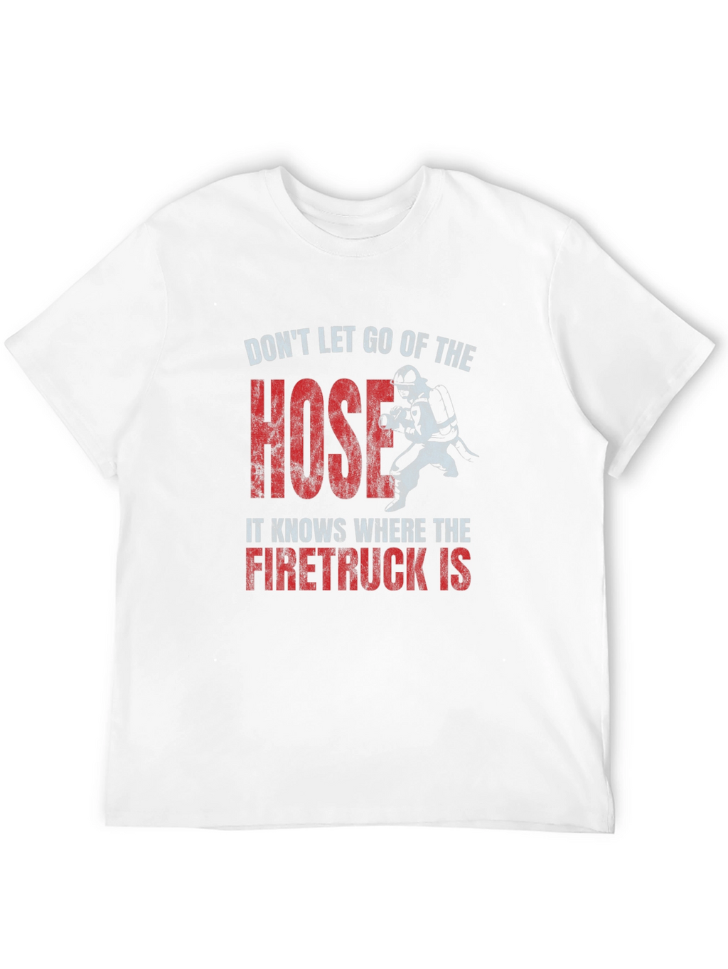 Firefighter Hose Graphic T-Shirt