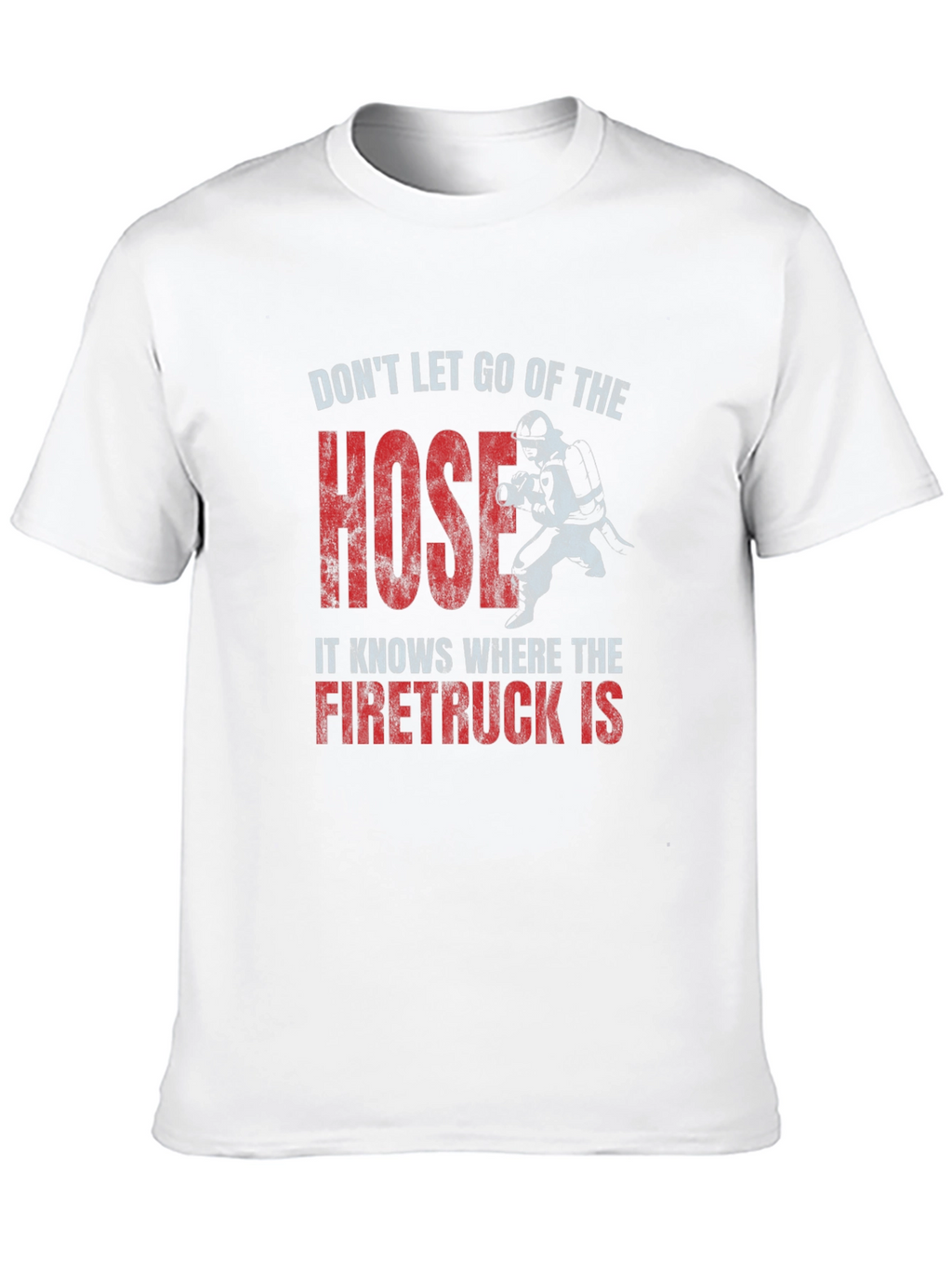Firefighter Hose Graphic T-Shirt