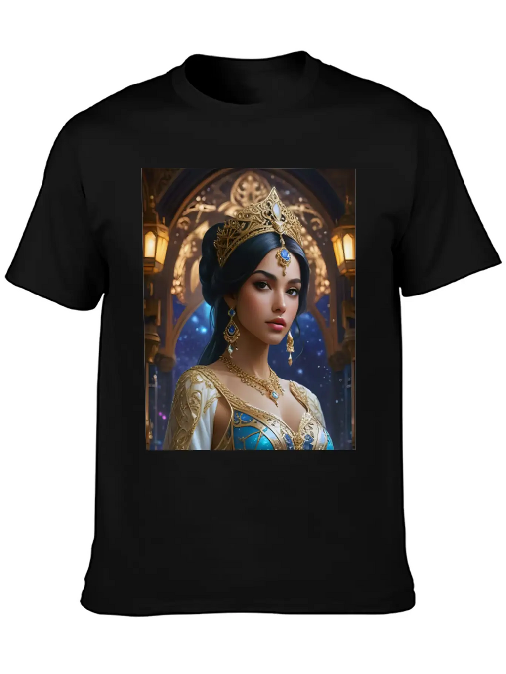 Arabian Princess Unisex Short Sleeve Soft Cotton T-Shirt – Casual Everyday Wear