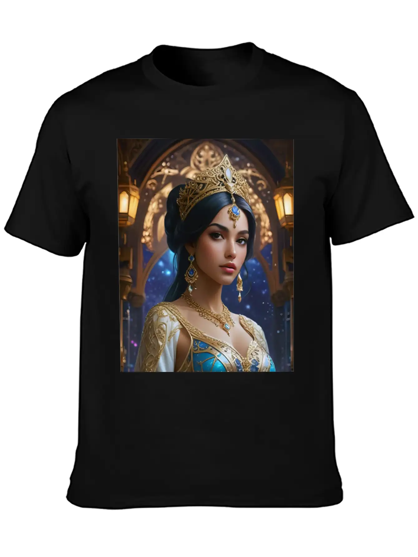 Arabian Princess Unisex Short Sleeve Soft Cotton T-Shirt – Casual Everyday Wear