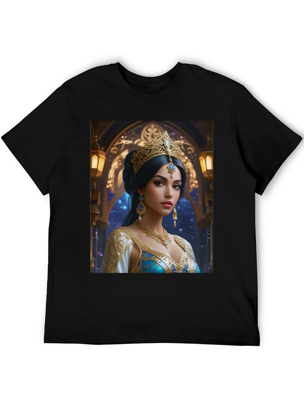 Arabian Princess Unisex Short Sleeve Soft Cotton T-Shirt – Casual Everyday Wear