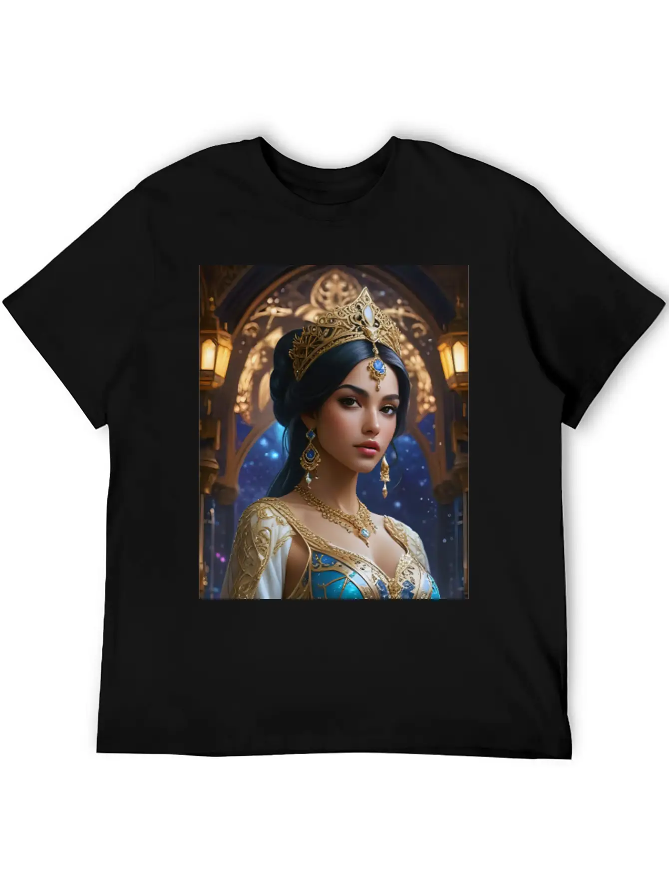 Arabian Princess Unisex Short Sleeve Soft Cotton T-Shirt – Casual Everyday Wear