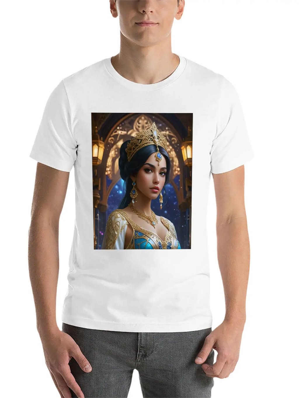Arabian Princess Unisex Short Sleeve Soft Cotton T-Shirt – Casual Everyday Wear