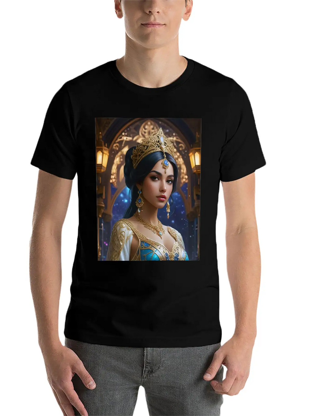 Arabian Princess Unisex Short Sleeve Soft Cotton T-Shirt – Casual Everyday Wear
