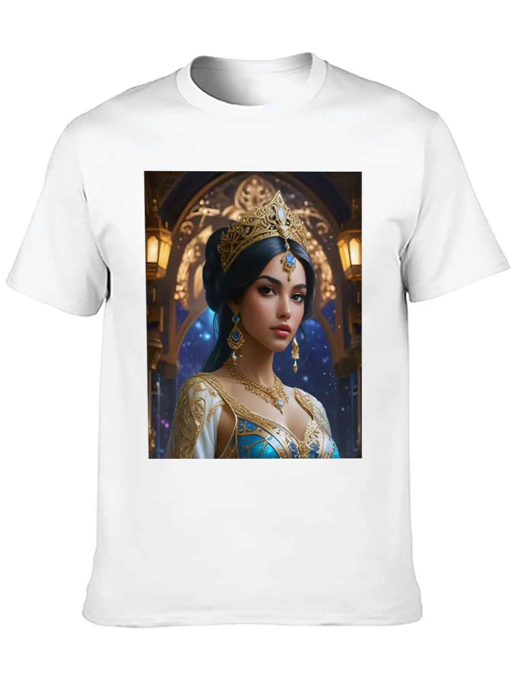 Arabian Princess Unisex Short Sleeve Soft Cotton T-Shirt – Casual Everyday Wear