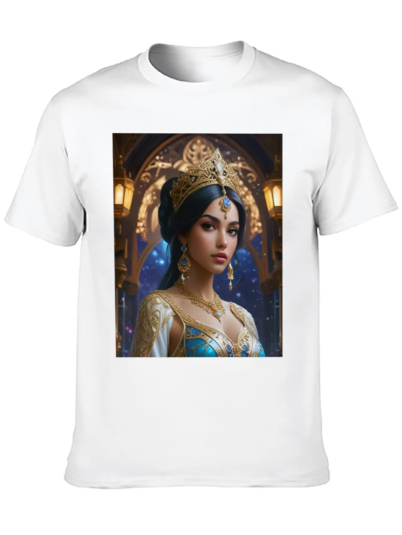Arabian Princess Unisex Short Sleeve Soft Cotton T-Shirt – Casual Everyday Wear