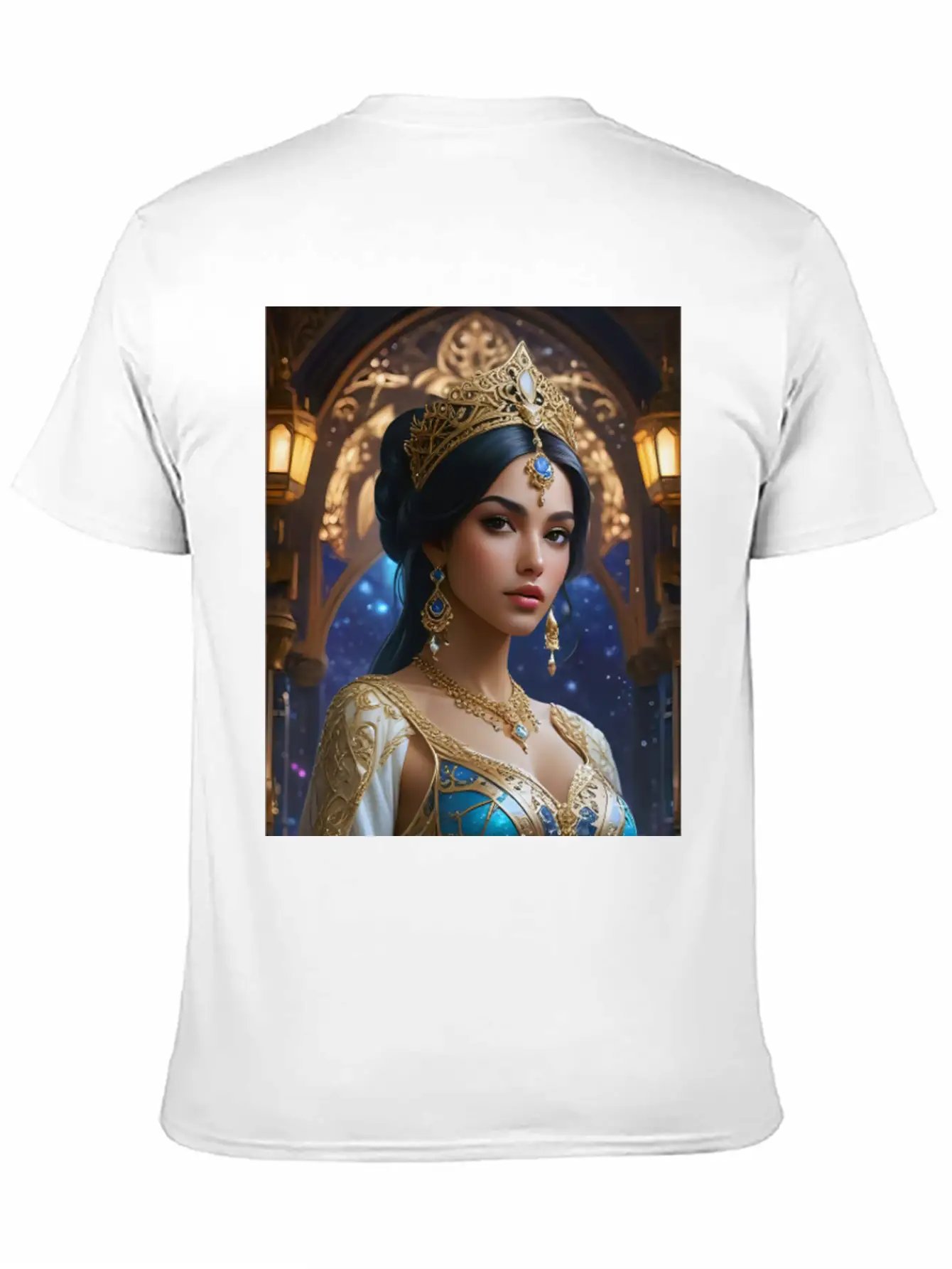 Arabian Princess Unisex Short Sleeve Soft Cotton T-Shirt – Casual Everyday Wear