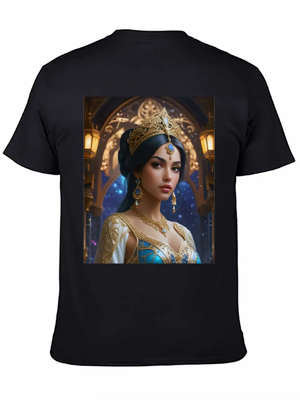 Arabian Princess Unisex Short Sleeve Soft Cotton T-Shirt – Casual Everyday Wear