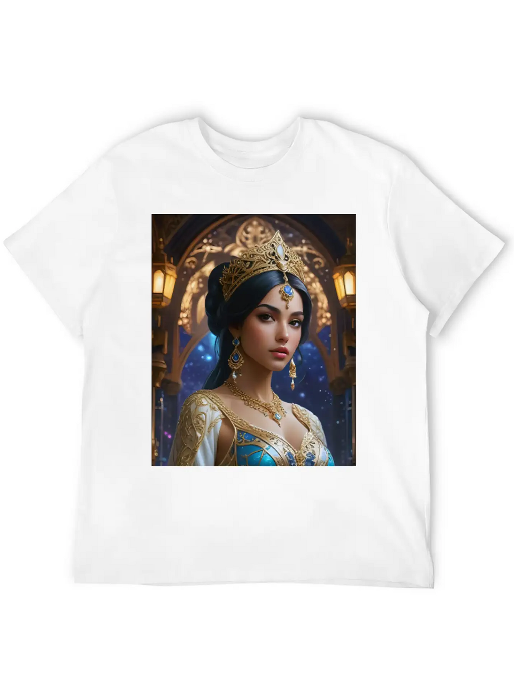 Arabian Princess Unisex Short Sleeve Soft Cotton T-Shirt – Casual Everyday Wear